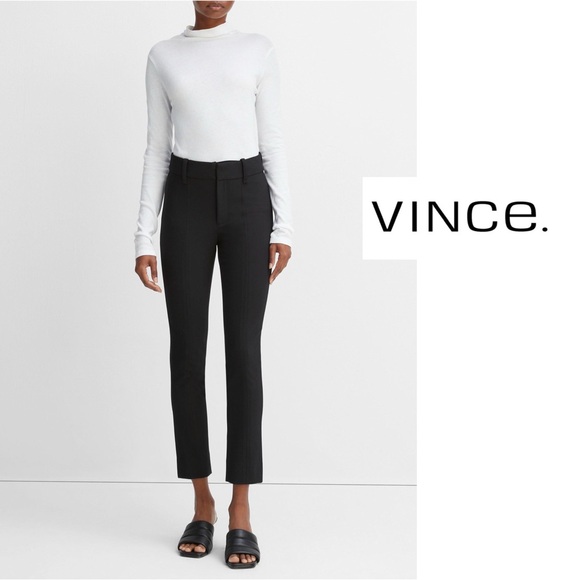 NEW Vince High Rise Cigarette Pant in Navy